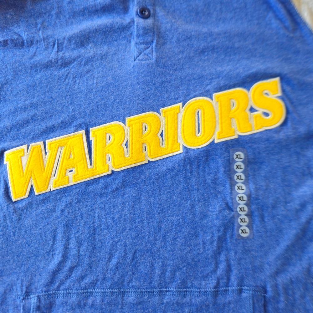 New! Mitchell & Ness Golden State Warriors Hoodie Shirt Size XL NBA HWC Active - Picture 13 of 15